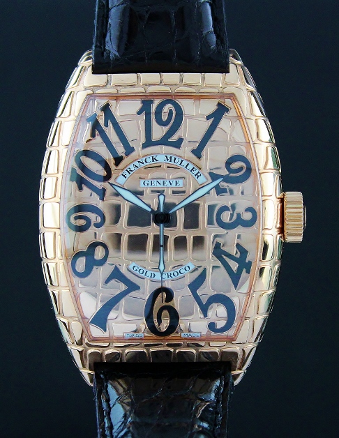 (image for) NEW UNWORN FRANCK MULLER 18K PINK GOLD CRO / 9880 SC GOLD CRO
